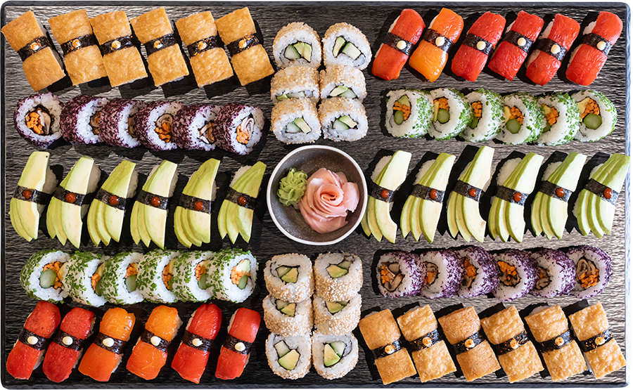 Vegan Sushi Platter Vegan Sushi Platter