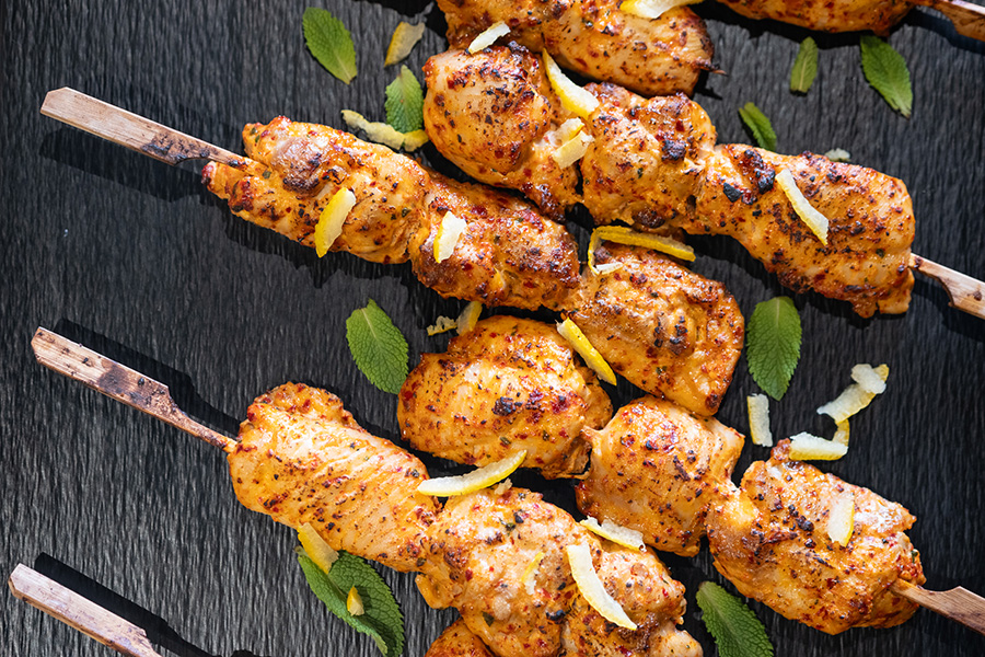 Yuzu Chicken Skewers Yuzu Chicken Skewers